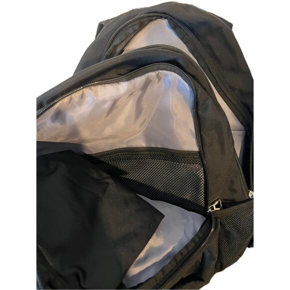 Adidas Black Computer Backpack w Padded Sleeve - Picture 2 of 4